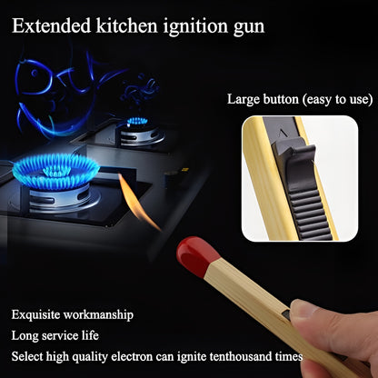 Windproof Refillable Giant Match Jet Lighter
